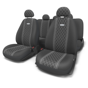 Чехлы на сиденья универсальные GOBELEN GOB-1105 GY/ROMB (S)
