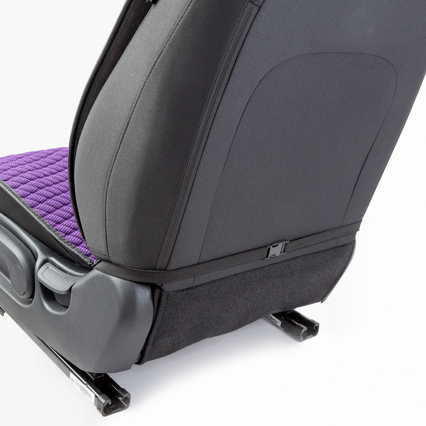 Накидки на передние сиденья "Car Performance", 2 шт., fiberflax CUS-1032 VIOLET