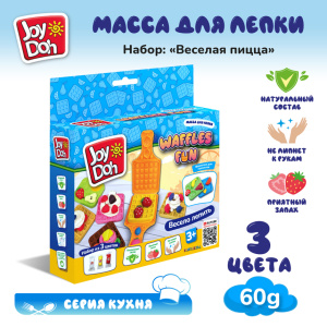 Масса для лепки Joy-Doh, набор ВАФЛИ WAFF-60 bag