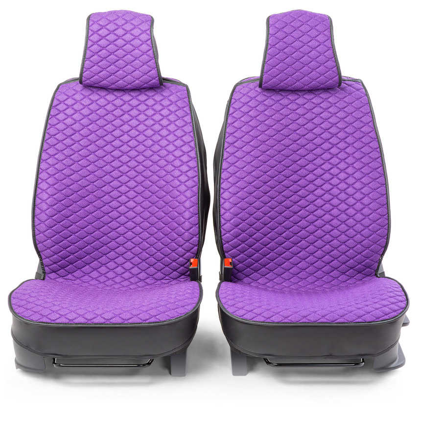 Каркасные накидки на передние сиденья "Car Performance", 2 шт., fiberflax CUS-2032 VIOLET