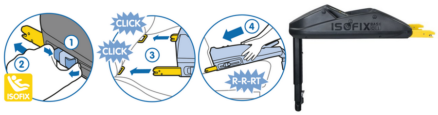 База isofix для автолюльки